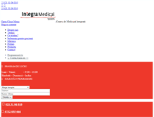Tablet Screenshot of integra-medical.ro